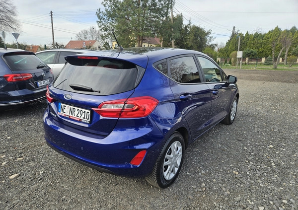 Ford Fiesta cena 38999 przebieg: 69000, rok produkcji 2017 z Opole małe 172